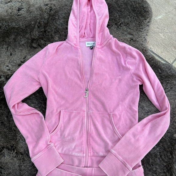 Terry towel Juicy Couture track set with bling in Sold out color hot hot - Picture 9 of 9